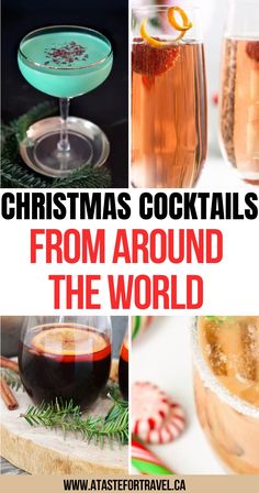 christmas cocktails from around the world