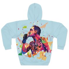 Hawaii's UFC star Max Holloway now on light blue all over print hoodie! This unique UFC inspired design is made for every MMA fan out there. This MMA hoodie is made for the Mixed Martial Arts fans and will serve as a great way to show off your passion for the sport. This UFC hoodie can also be a great gift for anyone who is passionate about the fighting world and MMA in general. This Pullover Hoodie is made for warmth and comfort. It features a large front pocket, hood with drawstring, and is custom cut and sewn.  .: 86% Polyester 14% Cotton .: Classic Fit .: White thread color .: Custom cut and sewn Max Holloway, Hawaii Outfits, Mixed Martial Arts, Print Hoodie, Ufc, Hoodie Print, Martial Arts, All Over Print, Front Pocket