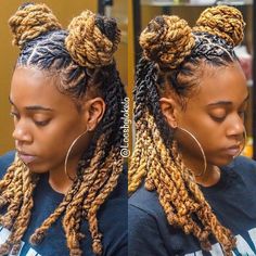 So neatly twisted, these dreads are beautiful! Marley Locs, Long Dreads, Blond Ombre, Marley Twists, Rope Twist