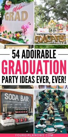 graduation party ideas for the graduate