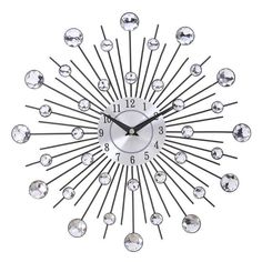 a clock that is on the wall with spoons and forks around it's face