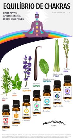 Equilíbrio chakra: alinhamento com comida, cristais Herbs And Plants, Chakra Health, Magia Das Ervas, Reiki Healer, Chakra Affirmations, Reiki Symbols, Yoga Mantras, Oil Perfume, Chakra Yoga