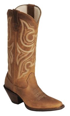 Crush by Durango Women's Jealousy Western Boots - Square Toe, Cognac Cowgirl Boots Round Toe, Durango Boots, Square Toe Cowboy Boots, Womens Cowgirl Boots, Boots Cognac, Boots Square Toe, Country Boots, Horse Boots, Cowboy Boots Women