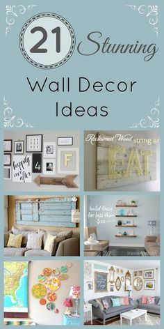 the best diy wall decor ideas for any room in your home and it is easy to make