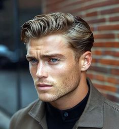 Soft Side Swept Part. This stylish haircut for men is timeless, versatile and effortlessly attractive, making it a popular style suitable for any occasion, from the office to formal occasions like weddings.