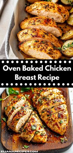 Need an easy dinner idea that impresses? Discover this Oven Baked Chicken Breast Recipe, featuring succulent chicken seasoned to perfection. It's a hassle-free dish that makes weeknight dinners a breeze for busy families. Easy Oven Baked Chicken Breast, Juicy Oven Baked Chicken Breast, Juicy Chicken Breast Recipes, Juicy Oven Baked Chicken, Baked Boneless Chicken Breast, Boneless Skinless Chicken Breast Recipes, Chicken Breast Oven Recipes, Oven Baked Chicken Breast, Skinless Chicken Breast Recipes