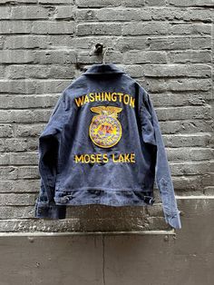 FFA Jacket Moses Lake WA Traditional Jacket, Japanese Style, Preppy Style, Retro Fashion, Washington