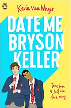 two men in suits standing next to each other with the title date me, bryson kelle