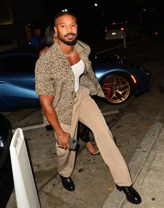 Michael B Jordan Street Style, Michael B Jordan Fits, Michael B Jordan Outfits Casual, Micheal B Jordan Outfit Casual, Micheal B Jordan Outfit, Michael B Jordan Fashion, Miami Attire, Michael B Jordan Outfits, Farewell Suits