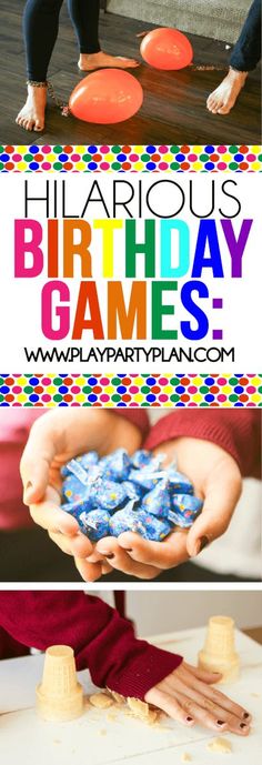 this is an image of a birthday party game