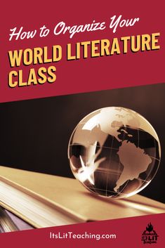 Organize Your World Literature Class with Ease! 🗺🎓 | Learn 3 effective ways to structure your lessons: by region, theme, or skill.