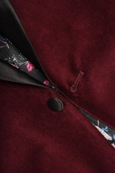 Style a polished and professional look when you slip on this velvet sport coat with a satin finish. Fit: this style fits true to size. S=short, R=regular, L=long.- Burgundy plain fabric- Shawl collar- Long sleeves with four nonfunctional buttons- Single button closure- Side welt pockets- Chest welt pocket- Side vents- Lined- Approx. 28" length (size 38R)- Imported Model's stats for sizing:. Height: 6'1". Suit: 40. Waist: 31". Inseam: 32" Model is wearing size 38R. Dry clean Shell: 98% cotton, 2% Velvet Suit, Plain Fabric, Savile Row, Suit Separates, Professional Look, Nordstrom Store, Shawl Collar, Sport Coat, Welt Pockets