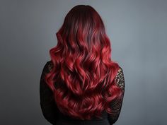 Balayage Hair At Home, Red Hair Balayage, Hair Balayage Ideas, How To Balayage, Pulp Riot Hair Color, Balayage Ideas, Red Tv