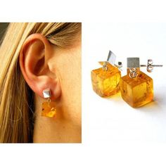 Baltic Amber, yellow, honey transprent and silver (925), unpolished, beautiful and elegant.Amber size: approx. 12 x 12 mm Earrings lenght: approx. 22 mm Weight: 6,5gBeautiful unique amber earrings. This earrings with natural amber is out of time, it is perfect for any occasion.All listed items are custom-made jewelry and unique pieces.A nice detail to any outfit.Offered is the earrings illustratedEarrings arrives in a gift boxSending as a gift with airmail and tracking number- beautiful and eleg Minimalist Amber Earrings For Gift, Modern Formal Baltic Amber Jewelry, Modern Baltic Amber Jewelry For Formal Occasions, Yellow Baltic Amber Jewelry For Gifts, Minimalist Yellow Earrings For Gift, Unique Yellow Baltic Amber Jewelry, Modern Yellow Jewelry For Gifts, Modern Yellow Jewelry For Gift, Modern Amber Earrings As A Gift