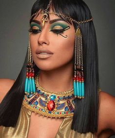 Cleopatra Make-up, Egyptian Make Up, Egyptian Eye Makeup, Cleopatra Makeup, Egyptian Makeup, Starověký Egypt, Makeup Recipes