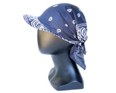 Mens Visor, Du Rag, Black Bandana, Blue Bandana, Cotton Bandanas, Bleached Denim, Red Bandana, Red Tie, Bandana Scarf