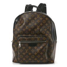 This is an authentic LOUIS VUITTON Monogram Macassar Josh Backpack. This stylish backpack is crafted of Louis Vuitton signature monogram coated canvas and features smooth black leather trim, a small front zipper compartment, and adjustable black nylon shoulder straps. The polished silver wrap-around zippers open to a burgundy fabric interior with patch pockets. Luxury Designer Double Flap Satchel, Luxury Luggage Sets Louis Vuitton, Luxury Luggage Sets, Balenciaga Runners, Luxury Luggage, Louis Vuitton Monogram Bag, Louis Vuitton Backpack, Burgundy Fabric, Stylish Backpack