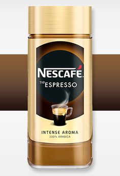 an image of a coffee canister with the word, espresso intense aroma