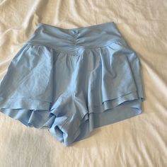 Never Worn Aerie On My Way Shorts, Aerie Shorts, Book Decor, Shorts Athletic, Athletic Shorts, Color Blue, Womens Shorts, Women Shopping, Blue