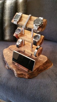 watch brand #watchesofinstagramm #casio watch Wooden Watch Holder, Wooden Watch Stand, Wood Watch Holder, Diy Watch Display, Watch Stand Diy, Diy Watch Holder, Bracelet Holder Diy, Watch Display Case, Bracelet Holder