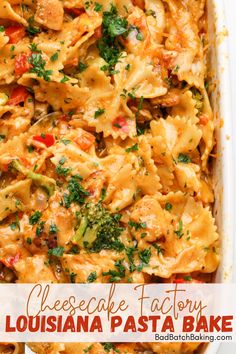 this cheesy pasta bake is loaded with chicken, broccoli and cheese