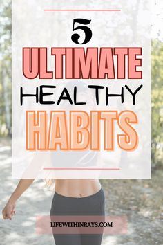 It is the little choices everyday that can have a serious impact on your health and wellness. Simple habits like regular exercise, a healthy diet, good quality sleep, and managing stress can have a lasting effective on body and mind. That's why I have broken down the 5 ultimate healthy habits that have not only transformed my life, but many others as well. Habits For A Better Life, Wellness Videos, Healthy Activities, Free Lifestyle, Healthy Groceries, Quality Sleep, Healthy Routine, Healthy Mindset