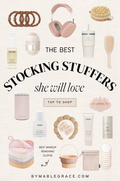 the best stocking stuff i've ever seen, she will love shop to shop