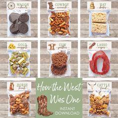 Saddle up for a wild west adventure with our How The West Was One treat bag toppers! Perfect for your little one's My First Rodeo party or Western 1st Birthday. Simply fill the bags with snacks and treats, then staple on the topper for adorable cowboy favors that will have your guests yelling Yeehaw! Whether it's a Wild West Party or Horse Party, these toppers are ideal for goodie bag stuffers in your kids party favor bags. Make the first birthday celebration one to remember with these cute west Rodeo Theme Goodie Bags, Western Birthday Party Favors, 1st Rodeo Birthday Party Food, First Rodeo Birthday Favors, My First Rodeo Birthday Treats, 1st Rodeo Party Favors, My First Rodeo Party Favors, Rodeo Birthday Favors, First Rodeo Party Favors