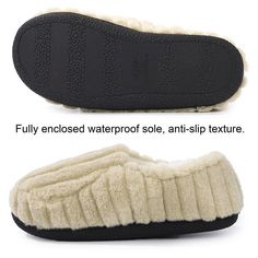 Step into comfort with KOJOOIN Women's House Slippers, the perfect blend of style and relaxation for your feet. These slippers are designed with a cozy, breathable fleece upper and a plush shearling lining, ensuring your feet stay warm and comfortable all day long.

- Style: Slip-on, close-toe design
- Material: Fleece upper with shearling lining
- Features: Lightweight, premium high-density memory foam, durable anti-skid and water-resistant silent sole

Ideal for indoor and outdoor use, these s Casual Flat Slippers With Faux Fur Lining, Comfortable Textured Footbed Slippers For Winter, Comfortable Slippers With Soft Texture And Round Toe, Comfortable Slippers With Plush Lining And Round Toe, Winter Slippers With Soft Texture And Round Toe, Winter Comfortable Slippers With Soft Texture, Comfortable Winter Slippers With Soft Texture, Casual Slip-on Slippers With Soft Texture, Winter Slippers With Plush Lining