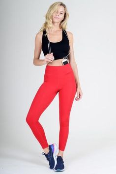 Feeling good and looking good on and off the mat matter, which is why these Active Wear Leggings are a favorite. Features Women's ankle-length active leggings. 4-way-stretch fabric for a move-with-you-feel adds support and comfort. Moisture-wicking fabric to keep you cool as things heat up. Elasticized tummy-flattening waistband with interior hidden pocket and flat-lock seams help prevent chafing. • 4-way-stretch fabric for a move-with-you feel • Tummy-flattening waistband with interior hidden p Cheap Clothes Online, Velvet Clothes, Feeling Good, Hidden Pocket, Active Leggings, Looking Good, 4 Way Stretch Fabric, Womens Clothing Stores, Active Wear Leggings