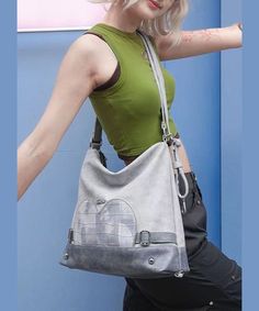 Stylish Grey Faux Leather Versatile Satchel Bag HandbagThis bag is made of fine Faux Leather fabric.Measurement: 32.5cm/12.675" * 36cm/14.04" * 12cm/4.68"Zip up closure. Inside pockets. Faux Leather Fabric, Satchel Bag, Leather Fabric, Satchel Bags, Inside Pocket, Bags Handbags, Satchel, Zip Ups, Faux Leather