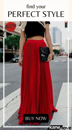 For Eternity Pleated Maxi Skirt Pleated Maxi Skirt For Summer Night Out, Pleated Maxi Skirt For Night Out In Spring, Pleated Skirt For Date Night, Casual Pleated Maxi Skirt For Night Out, High Waist Maxi Skirt For Spring Date Night, Trendy Pleated Relaxed Maxi Skirt, Red High-waist Pleated Skirt For Spring, Chic Non-stretch Pleated Maxi Skirt, Trendy Pleated Maxi Skirt For Party