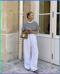 How To Style Linen Pants, Linen Pants Outfit Summer, White Linen Pants Outfit, Linen Pants Outfit, White Pants Outfit, Black Linen Pants, Summer Pants Outfits, Style Casual Chic