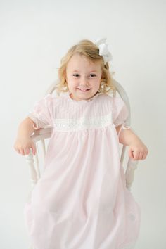 The Southern Belle Heirloom Dress in Pink - Etsy Pink Lace Baptism Dress With Lace Trim, Vintage White Baptism Dress With Lace Trim, Vintage Baptism Dress With Lace Trim, Classic Baptism Gown With Lace Trim, Heirloom Dresses Baby Beau & Belle, Southern Baby, Heirloom Dresses, White Romper, Ruffle Romper