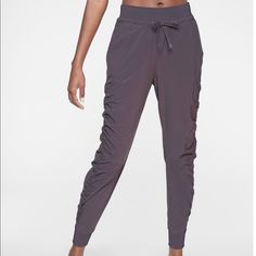 Available In Spring Night Size 6. Sporty Fitted Joggers With Go-dry Technology, Sporty Fitted Go-dry Joggers, Fitted Moisture-wicking Joggers For Jogging, Fitted Joggers For Workout, Fitted Casual Joggers For Running, Casual Fitted Joggers For Running, Sporty Fitted Joggers For Running, Sporty Joggers For Running, Spring Night