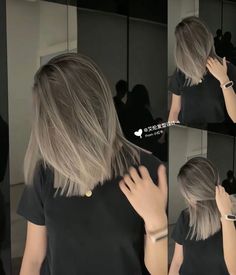 Cool Ash Blonde Hair Balayage, Hair Color Ideas Trendy, Best Haircuts For Women, Hairstyle Ideas Easy, Black Hair Balayage, Korean Hair Color, Hair Color Underneath, Ash Hair Color, Hair Color Streaks