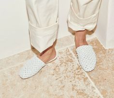 PARKER PADDED WOVEN MULE | FREDA SALVADOR Freda Salvador, Skirts Jeans, Clean Makeup, Slip On Mules, Maxi Skirts, Studded Leather, Laid Back Style, Women's Footwear, Rubber Heels