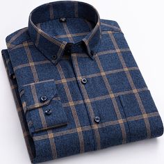 Season:All Seasons; Fabric:100% Cotton; Sleeve Length:Long Sleeve; Look After Me:Wet and Dry Cleaning; Gender:Men's; Elasticity:Inelastic; Tops Type:Dress Shirt; Occasion:Birthday Party,Office Party,Office  Career,Date,Daily Wear; Pattern:Plaid / Striped / Chevron / Round; Design:Cross; Neckline:Shirt Collar; Listing Date:07/06/2023; Bust:; Length:; Quantity:1pc Striped Shirt Men, Plaid Shirt Men, Plaid Shirts, Mens Flannel Shirt, Mens Flannel, Mens Plaid, Plaid Fashion, Business Dresses, Shirt Long Sleeve