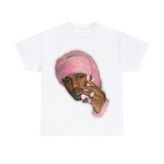 Cam'ron Rap Tee | Vintage Rapper Graphic Tshirt | Lil Baby Rap Tee Concert Merch | 90's Album Poster Graphic Tee | Hip Hop Graphic Tee The unisex heavy cotton tee is the basic staple of any wardrobe. It is the foundation upon which casual fashion grows. All it needs is a personalized design to elevate things to profitability. The specially spun fibers provide a smooth surface for premium printing vividity and sharpness. No side seams mean there are no itchy interruptions under the arms. The shou Unisex Pink T-shirt For Streetwear, Pink Custom Print T-shirt For Streetwear, 90s Pink T-shirt For Streetwear, Cam Ron, Rapper Shirts, Concert Merch, Poster Graphic, Rap Tee, Cool Outfits For Men