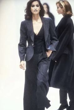 Haute Couture Style, Yasmeen Ghauri, Original Supermodels, Couture Mode, Business Style, 가을 패션