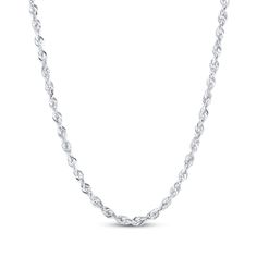 This dainty glitter rope chain necklace is ideal for displaying your favorite pendant (sold separately). solid 14K white gold 1.6mm width 16 inches with lobster clasp Gold Layered Bracelets, Pearl Diamond Jewelry, Cross Jewelry Necklace, Fan Jewelry, Rope Chain Necklace, Necklace Chain Lengths, Stackable Bracelets, Cross Jewelry, Layered Bracelets