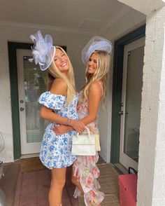 FAITH ENGELKEMIER on Instagram: "u could say we got down and derby 🐎🐎🐎" Derby Sorority Theme, Kentucky Derby Outfit For Women Classy, Derby Outfits For Women Classy, Tea Attire, Tea Party Attire, Kentucky Derby Outfit, Kentucky Derby Fashion, Derby Wedding, Derby Ideas