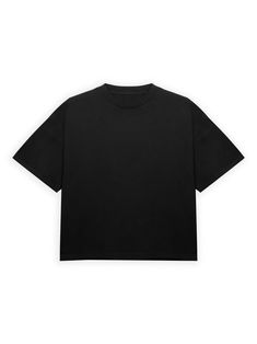 Black Tee Mockup, Designs T Shirt, Boxy Oversized Shirt, Black Shirt Oversized, Tee Shirt Mockup, Blank Shirts, Shirt Mockup Free, Oversized Boxy Shirt, Box Fit Tshirt