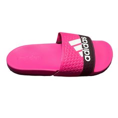 Adidas Adilette Comfort Slides. New With Tag. Size 4 Big Kids. Color: Hot Pink, Black, And White. Smoke Free Home. Pink Non-slip Slides For Spring, Pink Non-slip Slip-on Slides, Casual Pink Non-slip Slides, Pink Non-slip Sporty Slides, Sporty Pink Non-slip Slides, Pink Non-slip Slides For The Beach, Pink Non-slip Slides For Beach, Pink Non-slip Beach Slides, Sporty Pink Slides For The Beach