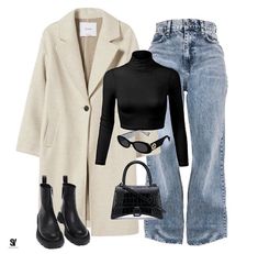 Pick Your Outfit, Street Fashion Inspiration, Jeans Winter, Trending Fashion Outfits, Easy Trendy Outfits, Picture Outfits, Causual Outfits, Lovely Clothes, Modest Fashion Outfits