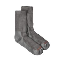 Lightweight Merino Performance Crew Socks, Feather Grey (FEA) Size Large Comfortable Lightweight Socks For Outdoor, Comfortable Lightweight Outdoor Socks, Lightweight Functional Socks For Outdoor, Functional Lightweight Socks For Outdoor, Functional Lightweight Outdoor Socks, Comfortable Midweight Socks For Outdoor, Casual Outdoor Socks With Arch Support, Comfortable Anti-odor Hiking Socks, Comfortable Anti-odor Socks For Hiking