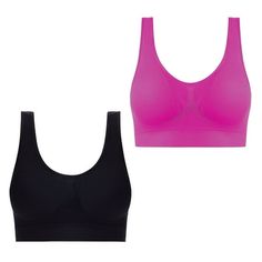 Wycnly Sports Bras for Women 2pcs Plus Size Comfort Breathable Push up Wireless Workout Bras Elder Pullover Seamless Bralette Bralette Summer Saving Bras PLEASE NOTE: Our clothes all are designed for Asian figure,which means would be smaller than normal US sizes Colors may be slightly different depending on computer and monitor settings. Please check the Size Chart before order. If you are not sure the size, please send message to us. Product Description: Season:Spring,Summer,Fall,Winter Gender:Women,Lady,Ladies,Girl,Girls,Womens Bras Occasion:Fashion,everyday,Sports Bras Material:Cottonblend How to wash:Hand wash What you get:Womens Bra Size Chart Size.: Medium Cup Size: 75ABC Upper Bust: 85-88cm/33.46-34.65'' Under Bust: 75-80cm/29.53-31.50'' Size: M-US Size:6.  Color: Pink.  Gender: fem Hot Pink Bra, Bra Size Charts, Summer Savings, Plus Size Activewear, Black Bralette, Womens Bras, Bra Women, Sports Bras, Lace Bralette