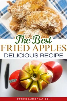 the best fried apples are delicious and easy to make with only three ingredients in this recipe