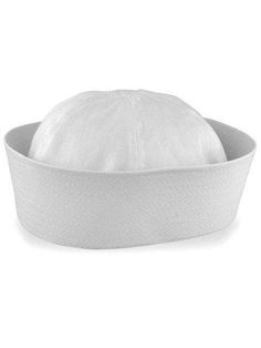 Adult White Sailor Gob Hat - costumes.com Maritime Style, Silver Springs, Sailor Hat, The Sailor, Classic Hats, Party Funny, Halloween Looks, Costume Hats, Cool Costumes