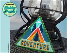 there is a patch that says adventure on it